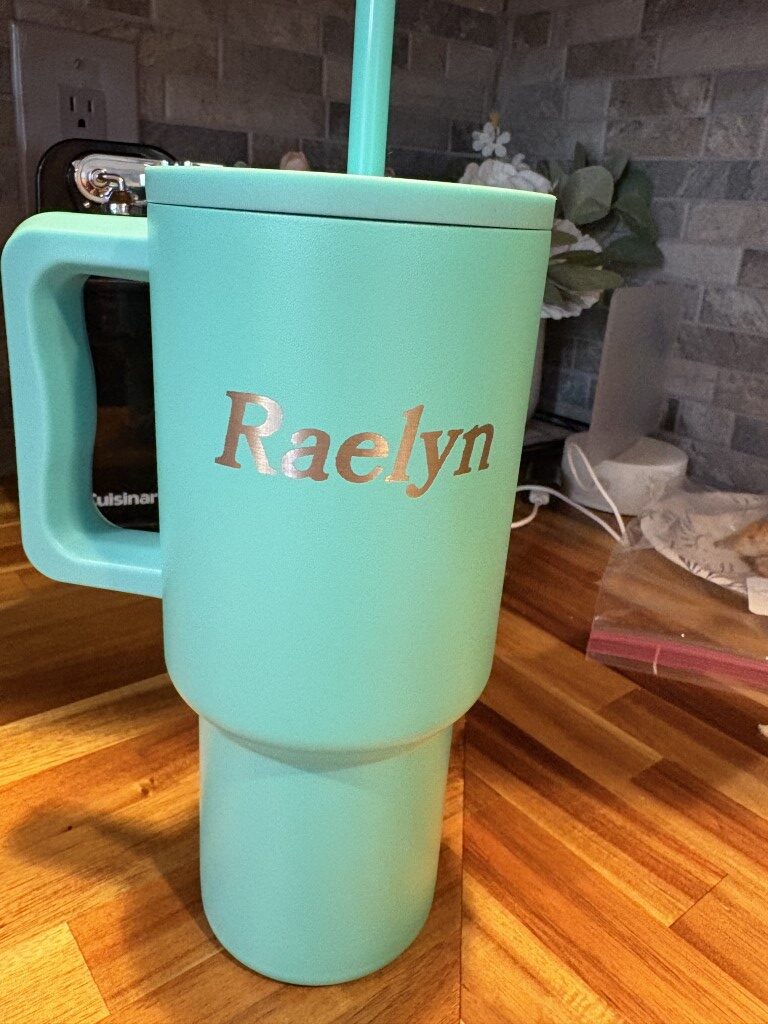 Cerakote Custom Tumbler Teal-green