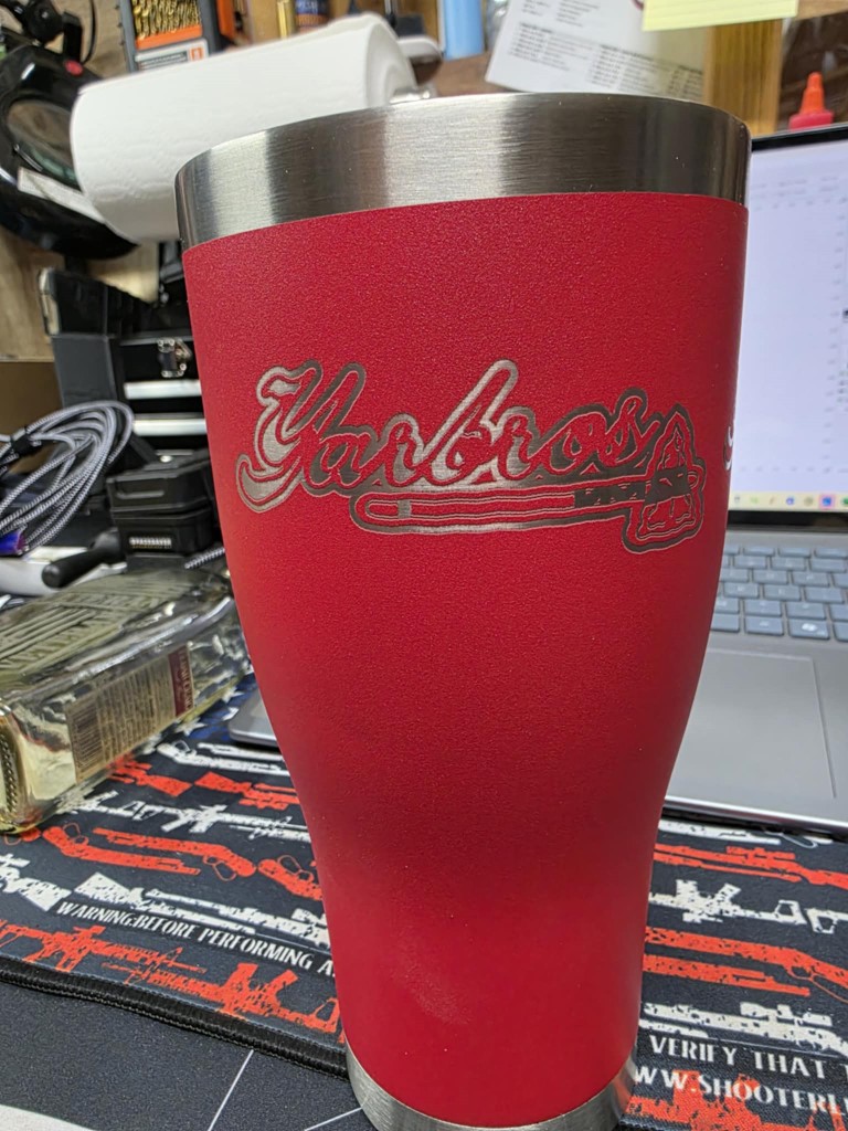 Laser and Cerakote Tumblers